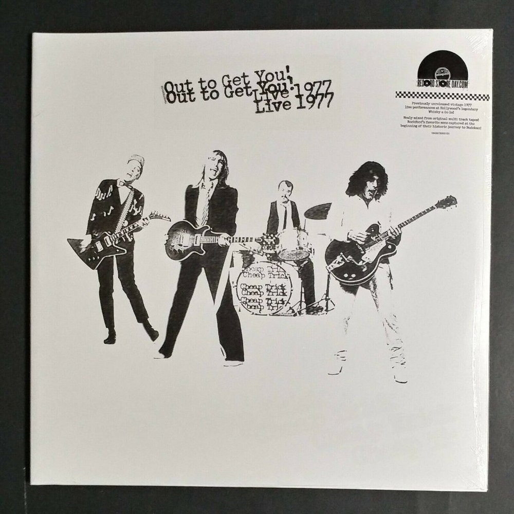 Cheap Trick Out To Get You Live 1977 2-LP ~ RSD 2020 ~ Ltd Ed 4,700 ~New/Sealed!